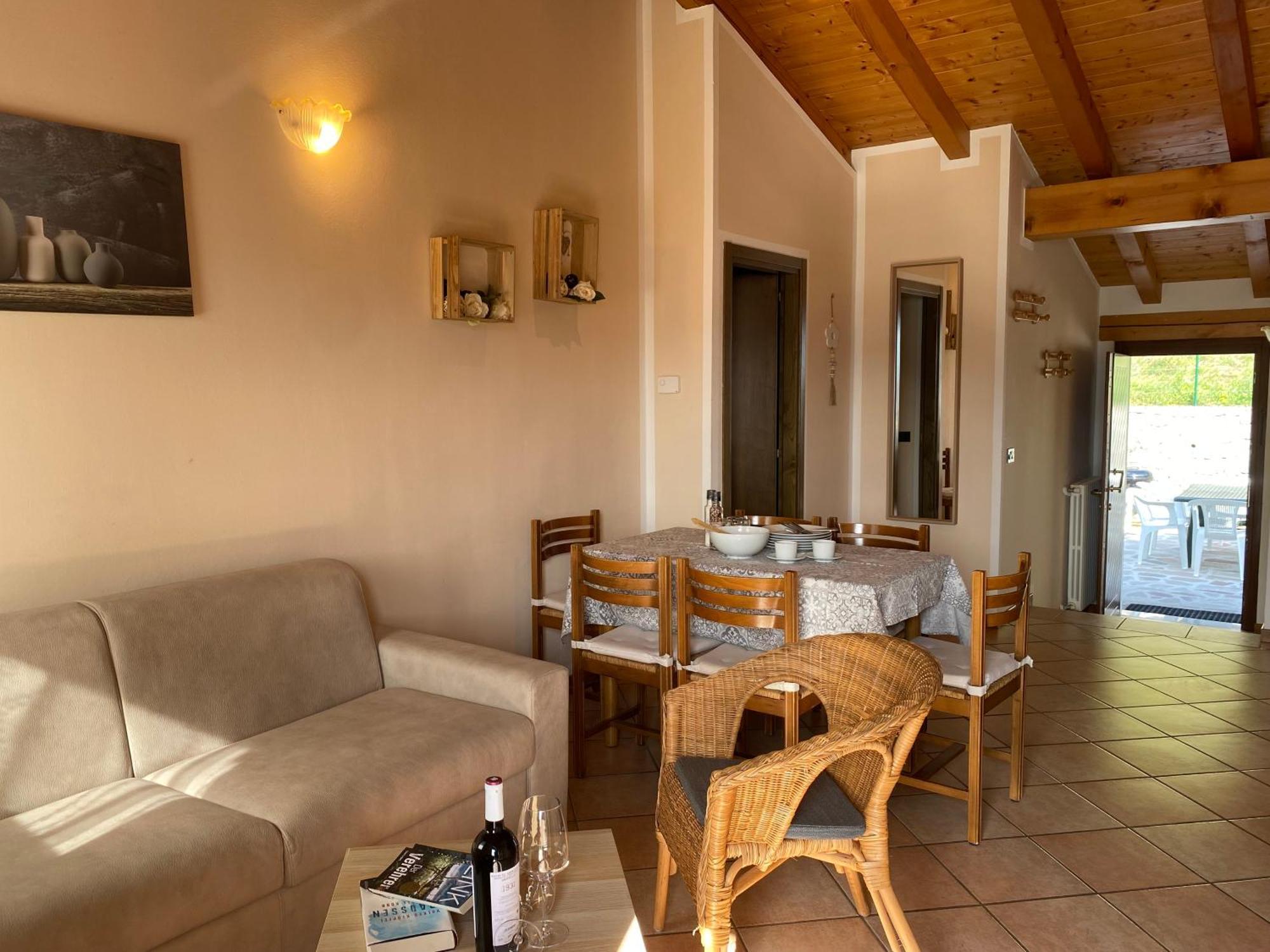 Casa Carla, Bis 4 Personen, Garten, Balkon Mit Blick Auf Den See Und Die Berge Crone Bagian luar foto